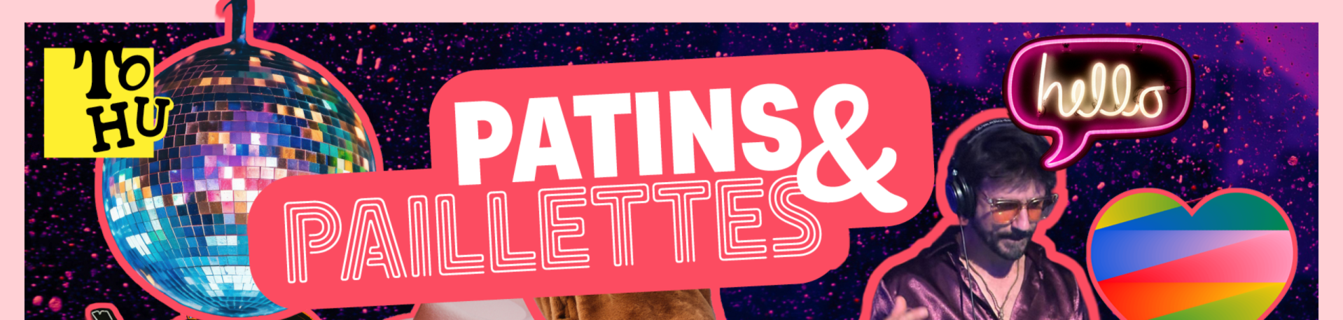 Patins paillettes TOHU