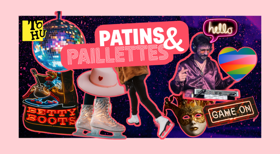 Patins Pailettes patinoire TOHU